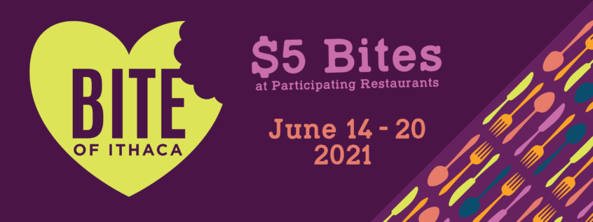 Bite of Ithaca logo