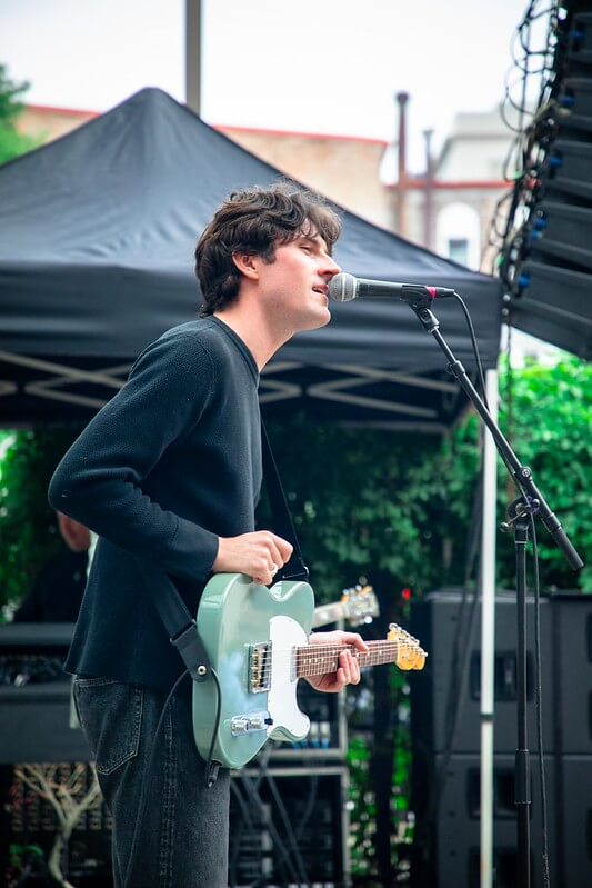 Downtown Ithaca concert portrait