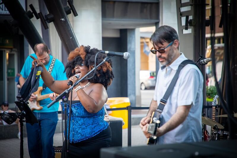 Landscape performance image from the Summer Concert Series