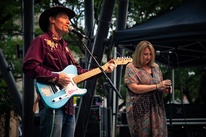 Live performance at the Summer Concert Series