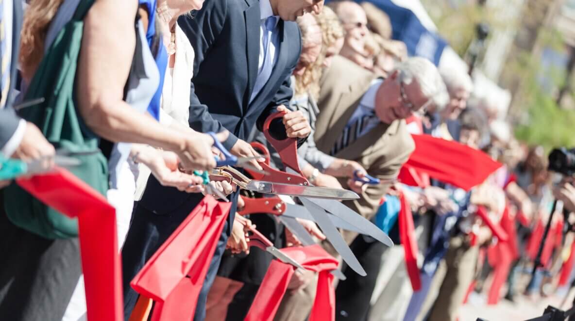 Commons Ribbon Cutting