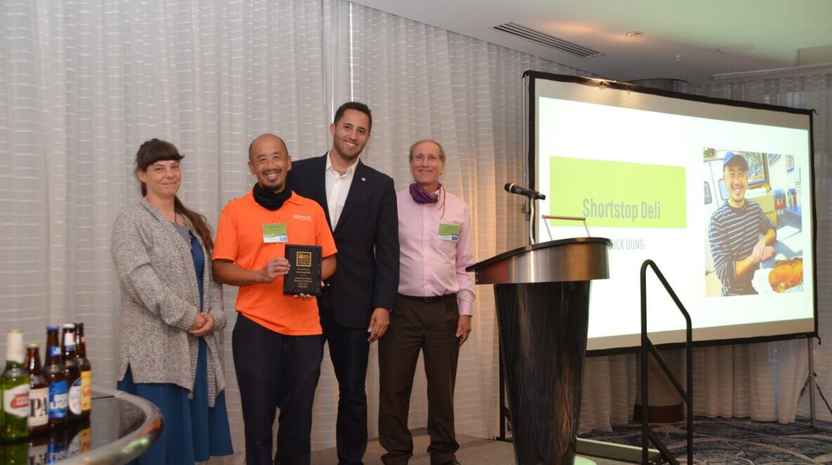 Copy of Chuck receiving award