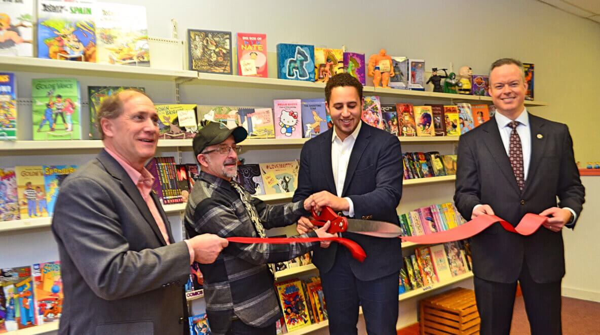 Copy of Comics for Collectors Ribbon Cutting