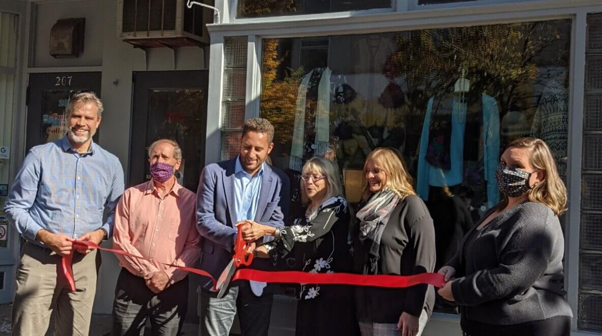 Copy of Serendipity ribbon cutting