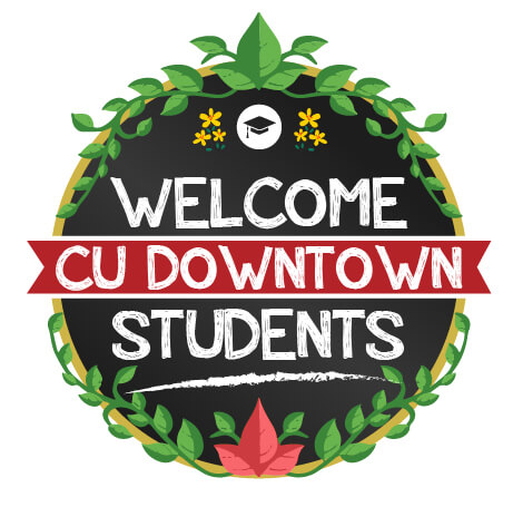 Welcome CU Students logo