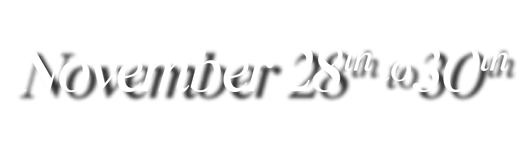 November 28–30, 2025