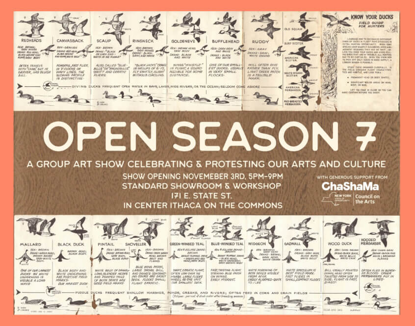 an image with the words "Open Season"