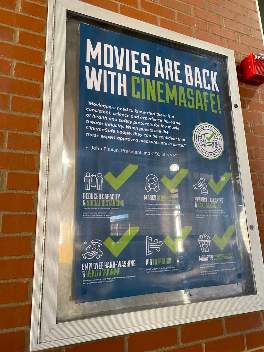 Cinemapolis movies safety protocols