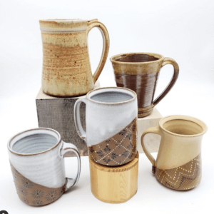 pottery, mugs from Handwork 