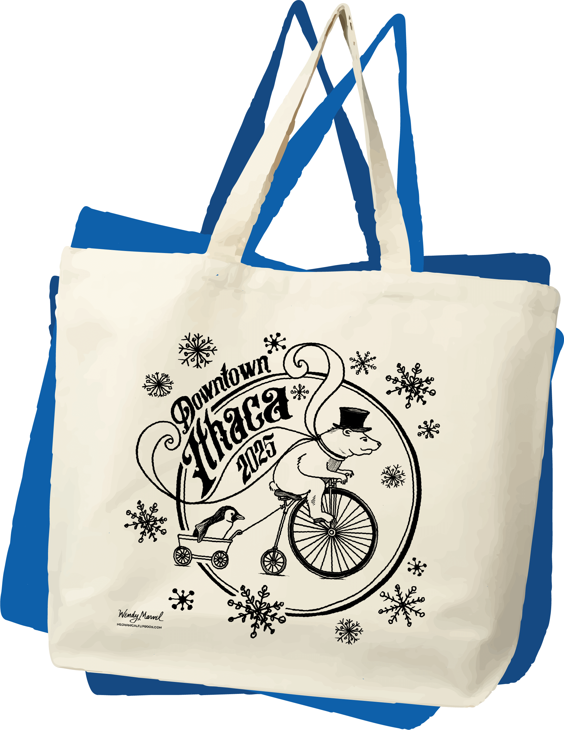 Free Downtown Ithaca Tote Bag