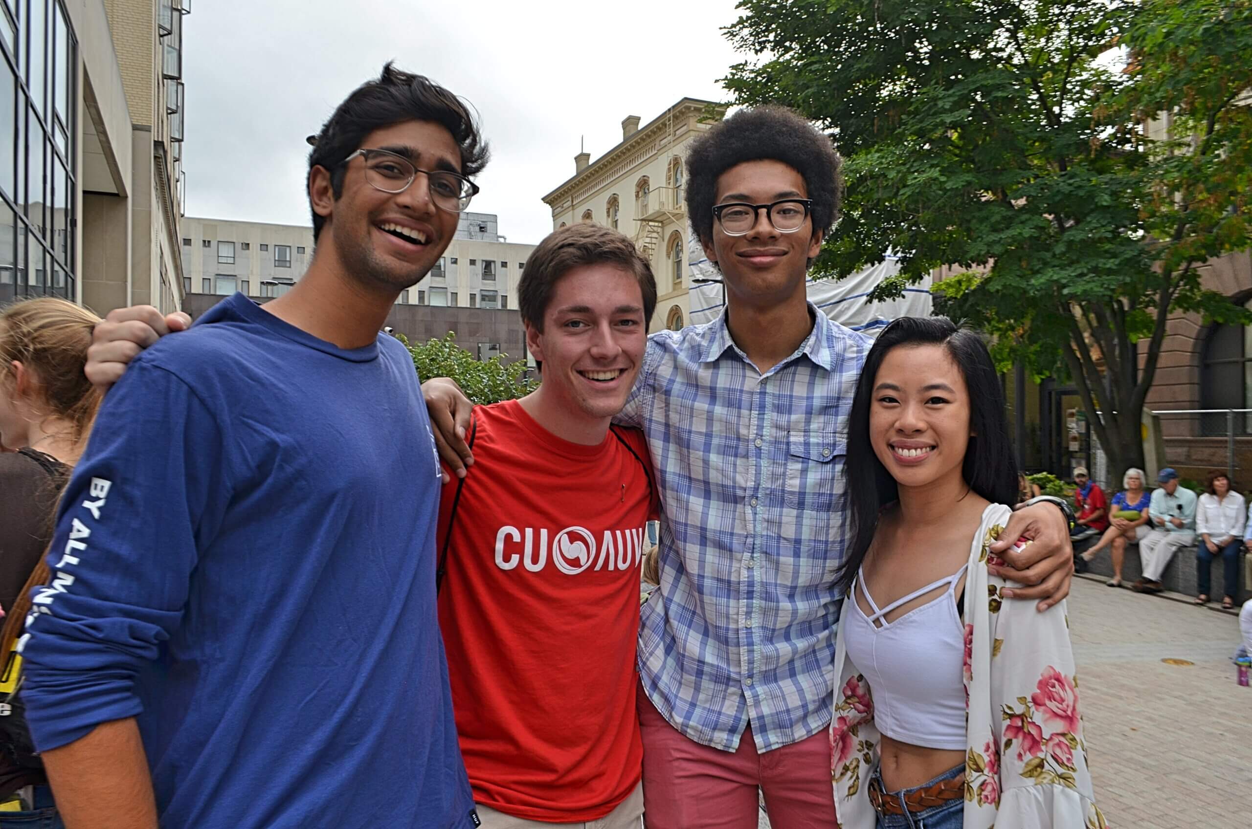 Students on the Commons