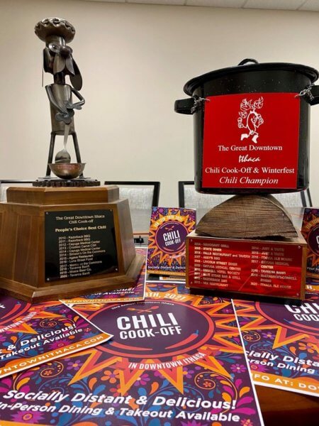 Chili Cook-Off trophies