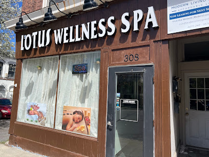 Lotus Wellness Spa storefront in downtown Ithaca
